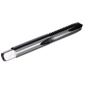 QUALTECH Spiral Point Gun Tap, Series DWT, Metric, M2x04 Thread, 2 Flutes, HSS, Bright, Right Hand Cutting DWTG2X.4